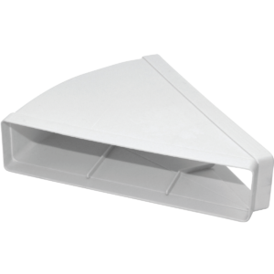 Horizontal Duct 45 Degree Bend
