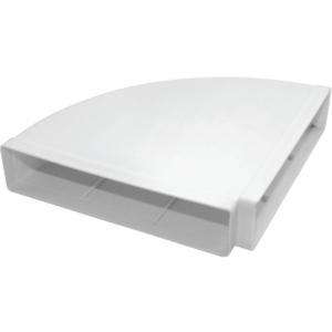 Horizontal Duct 90 Degree Bend